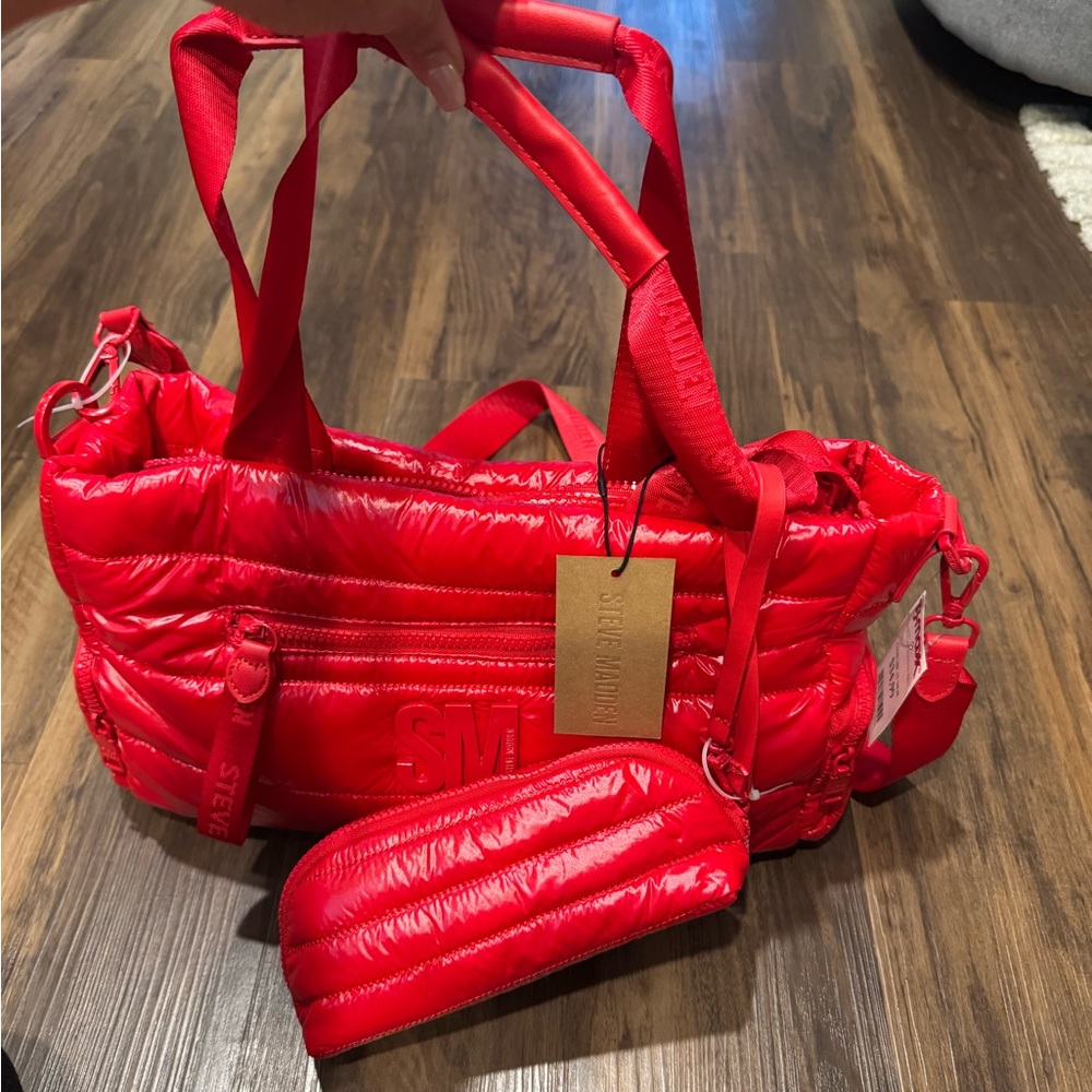 Steve Madden Vibrant Red Shoulder Bag